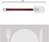 Update International Silicone Spoon Shaped Scraper, 16 Inch RSP-16HR