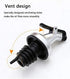 10 PCS Oil Pour Spouts, Olive Oil Vinegar Wine Dispenser with Leak-Proof Cap, Kitchen and Bar Oil Bottle Stopper