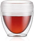 Bodum 8oz Pavina Outdoor Double-Wall Plastic Tumbler, BPA-Free, Set of 6, Clear
