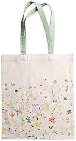 Maison d' Hermine Tote Bag for Women - 100% Cotton Reusable Grocery Tote Bags for Shopping