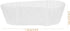 Boat Shape Paper Cups 1000 Pcs Small Baking Cups Oval Cake Paper Tray Boat Paper Baking Cups Loaf Bread Baking Liners Cupcake Liners for Muffins Cupcakes Snacks White by Hemoton
