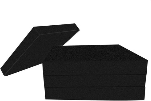MyLifeUNIT EVA Anti-Vibration Washer Mat Protector, Shock Absorbing Pads for Washing Machine Dryer Treadmill (8 Pack)