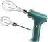 Electric Handheld Mixer with 2 Stirring Rods, 3 Speed Modes for Whipping, Mixing Pudding, Cookies, Cakes, Batters, USB