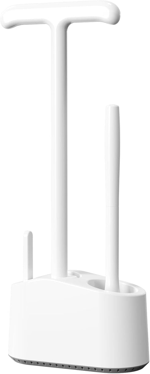 3 in 1 Toilet Brush and Plunger SetExtended Handle Plunger,Heavy Duty Toilet