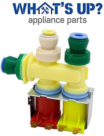 What'sUp? W10341320 Refrigerator Water Inlet Valve Replacement Part for Whirlpool Refrigerators Replaces WPW10341320 AP6019939 W10341320 PS11753250