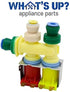 What'sUp? W10341320 Refrigerator Water Inlet Valve Replacement Part for Whirlpool Refrigerators Replaces WPW10341320 AP6019939 W10341320 PS11753250