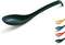 ECO Friendly Dinner Soup Spoon Set of 12, Made of Food Grade PP, BPA Free, Dark Green