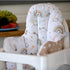 Cushion Washable & Reversible One-Piece Cotton Seat Pad for IKEA High Chair Accessories, Compatible with Antilop (Brown