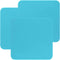 Mini Skater 3pcs Bar Coasters 10x10x0.2CM Square Silicone Coasters for Drinks Beverage Coffee Table
