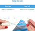 DuvetComforter Strong Magnetic Fasteners with Key, 1 Set or 4 for Duvet Cover Clips, Clear