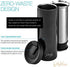 bobble French Coffee Presse - On-The-Go Use, Quick Brew, Slim Design, Triple Wall Insulation, 14 oz (Black)
