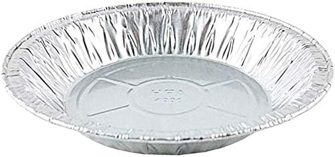 PACTOGO 6" Aluminum Foil Mini Pie Pans - Disposable Small Baking Tin Plates (Pack of 50)