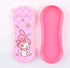 Cute Pink Melody Fork and Spoon Set - Flatware with Case, Tableware Set with Cute Figure, Medium Size