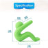 Spill Stopper, 4 Pack Creative Silicone Cooking Tools, Lid Cover for Pan Kitchen Tool (Green & Pink)