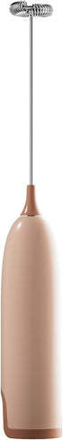 The HomeFlow Co. Milk Frother Handheld Foam Maker with Two Blades, Electric Whisk Mixer for Coffee, Frappe