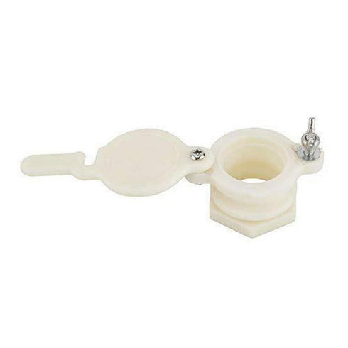 Yahpetes 2 2.36 Pcs Honey Gate Valve ABS Plastic Extractor Tap Honey Extractor Equipment Honey Tap for Beekeeper (White