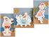 Mud Pie CRAB XMAS SHAPED PAPER NAPKIN, 5" x 5 3/4"
