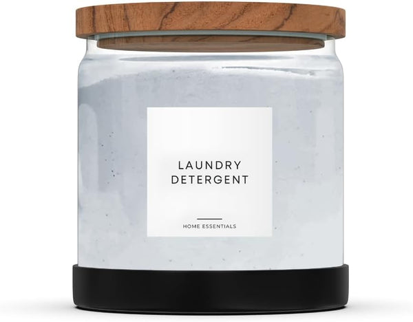 Laundry Pods Container - Half Gallon Laundry Detergent Holder, Pod Holder &