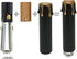 4 Inch Set 6 Royal Designs Candle Drip Sleeves Chandelier Socket Covers with Paper Insulation, Black Gold