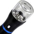 Spacenight 2pcs 1.7oz Electric Herb Grinder COMPACT for Flower Buds, USB-Rechargeable, Glass Herb Chamber - Ideal
