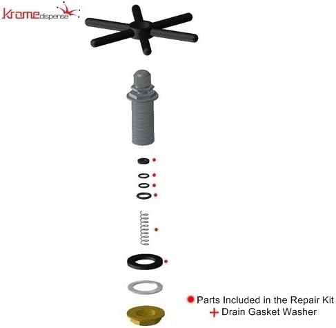 Krome Repair Kit for Pitcher Rinser & Rinser Drip Trays C795
