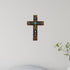 Comfy Hour Faith and Hope Collection, Polyresin Wall Hanging Cross (Multi-Color)