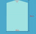 20Pcs Dry Cleaner Bags Plastic Clear, Transparent Clothing Dust Cover