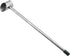 Large Caliber Silver Stainless Steel Sugar Spoon, Long Handle Sugar Spoon for Cotton Candy Machine Spare Parts