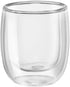 ZWILLING Sorrento 2-pc Double-Wall Glass Espresso Cup Set, 2.7-oz, 80ml