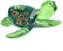 ZOOCRAFT Sea Turtle Hand Blown Glass Figurine, Collectible Aquarium Miniature Home Garden Decor, Personalized Gift