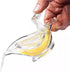 New Acrylic Manual Lemon Slice Squeezer, Portable Transparent Fruit Juicer, Hand Juicer for Orange Lemon