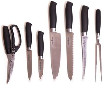 Camp Chef Professional Knife Set - 9 Piece Stainless Steel Knife Set for Kitchen & Outdoor Cooking Accessories