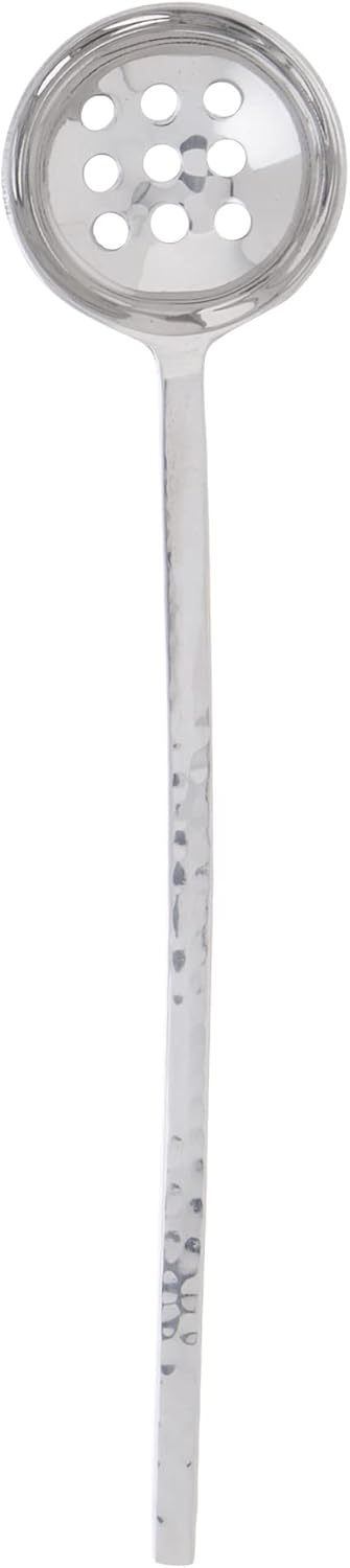 Abbott Collection Stainless Steel Hammered Olive Spoon