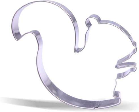 4.4 inch Squirrel Cookie Cutter, Stainless Steel