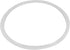 Replacement Clear Silicone Gasket Sealing for Home Pressure Cooker, 6 Sizes (Diameter 24cm/9.44in)