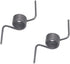 Flylock 2 Pack Refrigerator Spring Door Repair, Counter Clockwise Wound for Freezer
