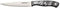 Sabatier Triple Riveted Serrated Utility Knife, 5-Inch, High-Carbon Stainless Steel Kitchen Knife, Black