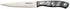 Sabatier Triple Riveted Serrated Utility Knife, 5-Inch, High-Carbon Stainless Steel Kitchen Knife, Black