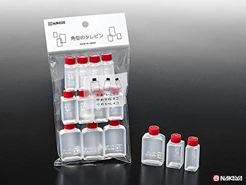 2054, 11pcs JapanBargain Japanese Travel Bottles for Dressing Spice Soy Sauce Squeeze Squirt Bottles Mini Sauce