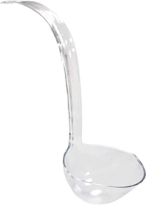 13.5in Clear Plastic Punch Bowl Ladle