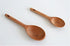 Wood Measuring Spoons Set, 4pcs/set, Healthy No Paint Cooking Tools
