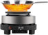 Small Hot Plate Electric Stove, 500W Portable Mini Heater for Milk, Water, and Coffee Heating (US Plug)