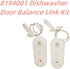 8194001 Dishwasher Door Balance Link Kit for Whirlpool Kenmore KitchenAid Replaces 8194001VP PS972325 8270018 1059756