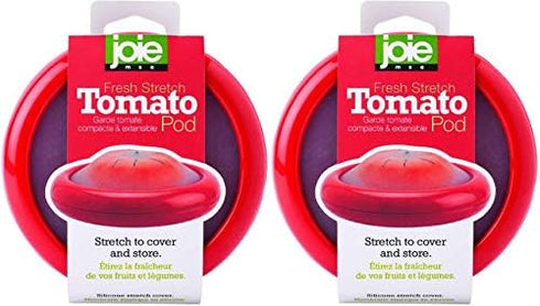 MSC International Joie Fresh Stretch Pod for Tomatoes, LFGB Approved, Red, One Size, 2 Pack