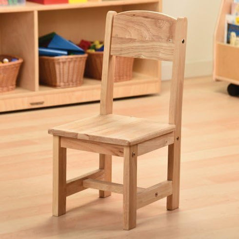 KRP-110 10", Constructive Playthings Classic Rubberwood Chair for Preschool and Classroom Seating, Durable Classroom
