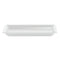 American Metalcraft MEL19 Endurance Melamine Rectangular Platter - 14.25" x 7.5"