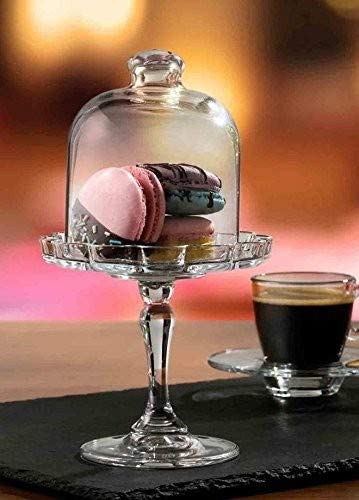 7.75" Mini Patisserie Footed Cake Plate (Pack of 1) - Hospitality Glass Brands 96457-001