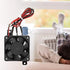 110V Mini Air Heater Thermistor - Constant Temperature Insulation Energy Saving Electric Space Heater (12V/250W)
