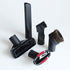Vacuum Attachments Accessories Cleaning Kit, Brush Nozzle Crevice Tool for 1 1/4 inch & 1 3/8 inch Standard Hose, 6pcs