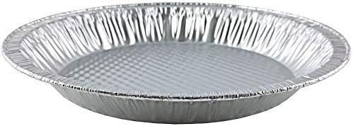 Handi-Foil 10" Aluminum Foil Pie Pan - Disposable Baking Tin Plates Made in USA (Pack of 12)